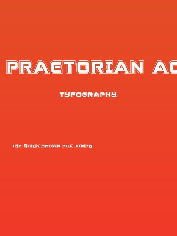 Praetorian Academy Regular Poster