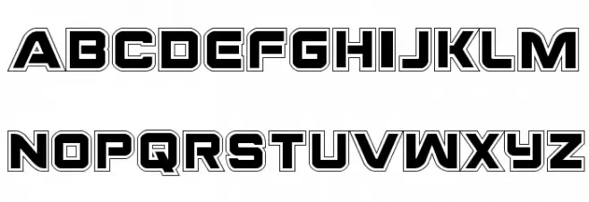 Praetorian Academy Regular Font LOWERCASE
