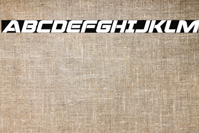 Praetorian Bold Expanded Italic Example 3