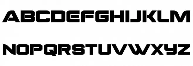 Praetorian Bold Expanded Шрифта строчной