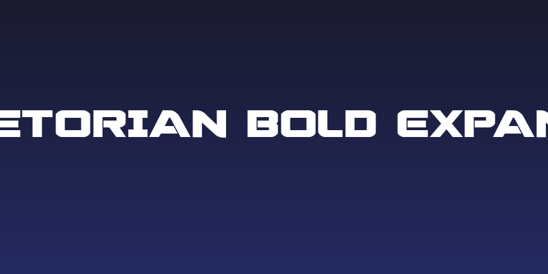 Praetorian Bold Expanded Social Header