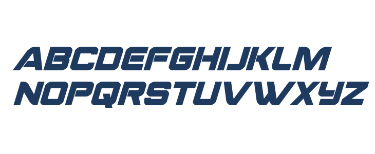 Praetorian Bold Italic Lowercase