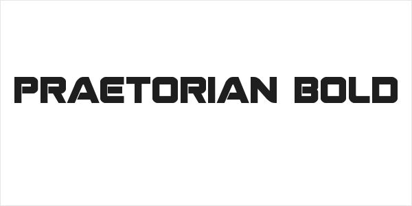 Praetorian Bold Logo