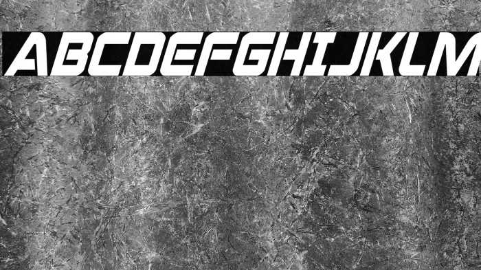 Praetorian Condensed Italic Example 3