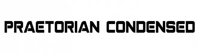 Praetorian Condensed  Frei Schriftart Herunterladen