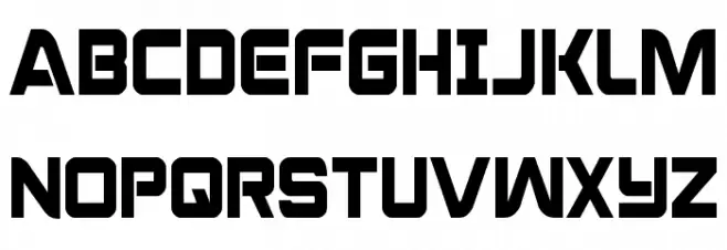 Praetorian Condensed Schriftart Groß