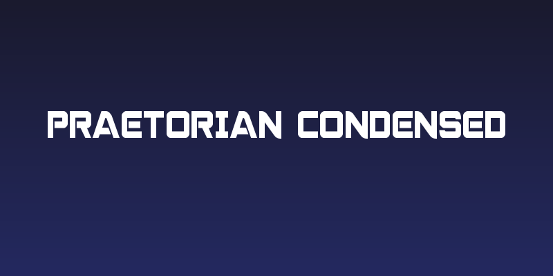 Praetorian Condensed Social Header