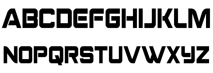 Praetorian Condensed Font LOWERCASE