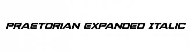 Praetorian Expanded Italic  baixar fontes gratis