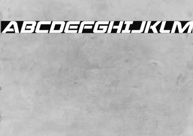 Praetorian Expanded Italic Font examples