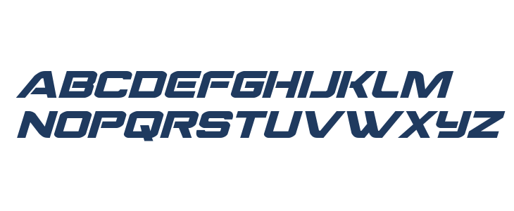 Praetorian Expanded Italic Lowercase