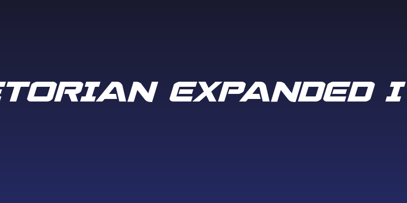 Praetorian Expanded Italic Social Header