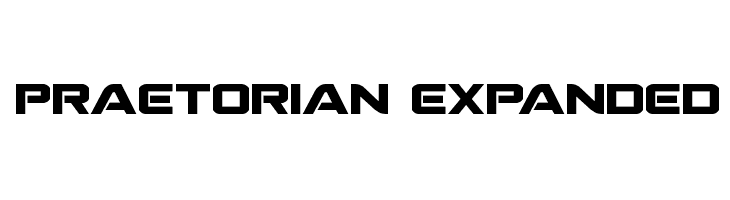 Praetorian Expanded  font caratteri gratis