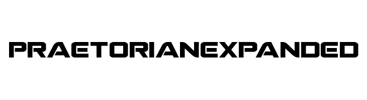 Praetorian Expanded  les polices de caractères gratuit tlcharger