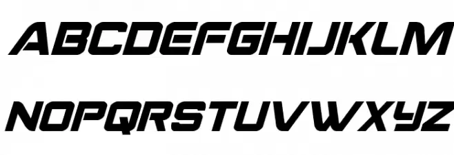 Praetorian Italic 字体 小写