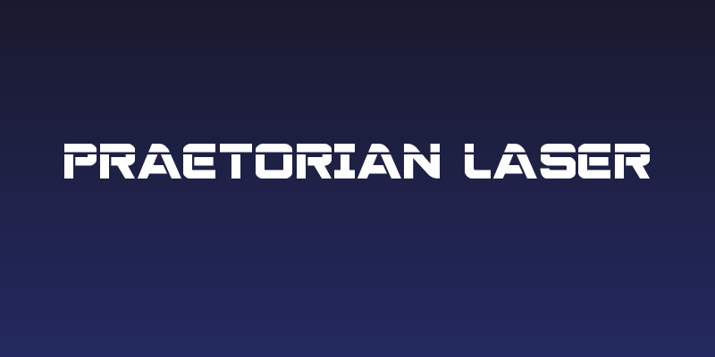 Praetorian Laser Social Header