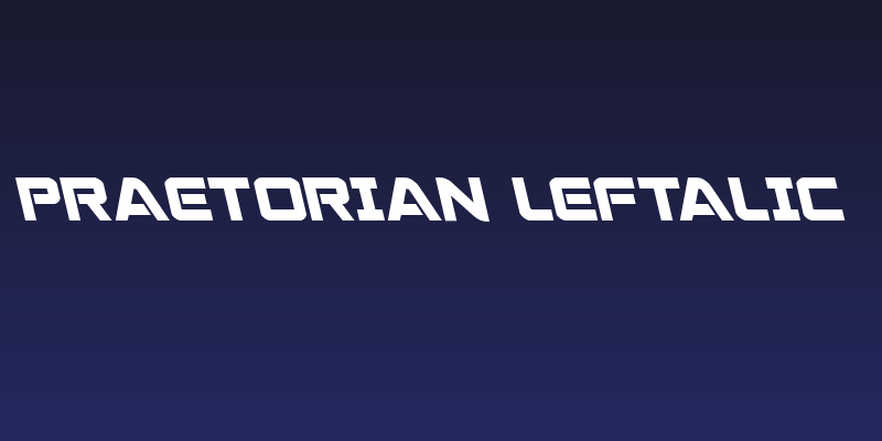 Praetorian Leftalic Social Header
