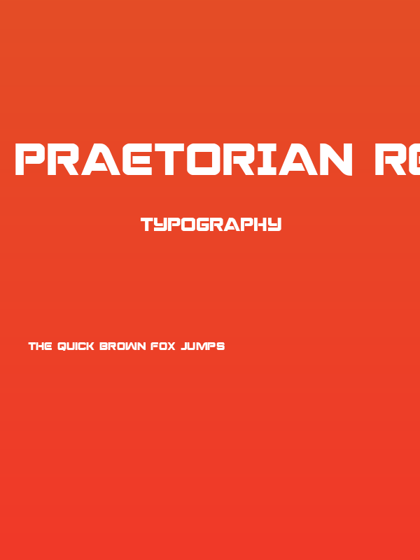 Praetorian Regular Poster