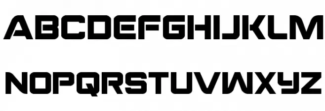 Praetorian Regular Font LOWERCASE