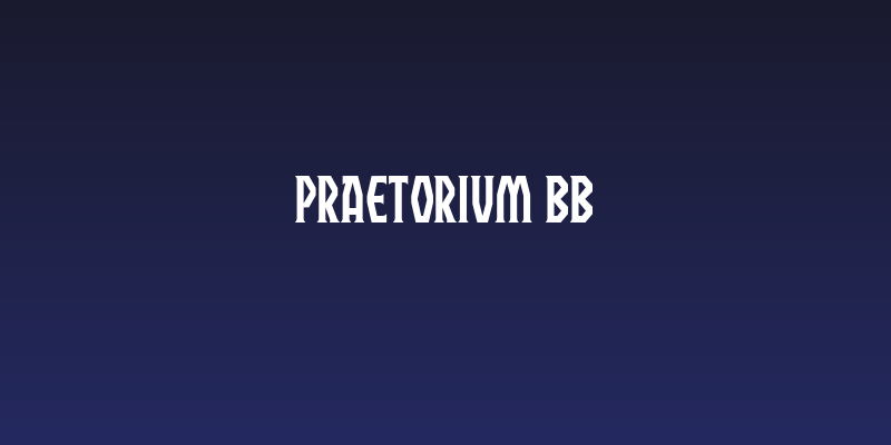 Praetorium BB Social Header