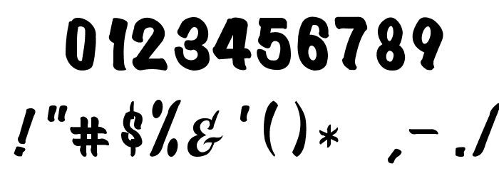 Pragana-s-Condensed Font OTHER CHARS
