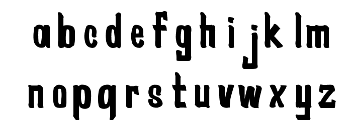 Pragana-s-Condensed Font LOWERCASE