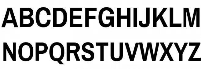 Pragati Narrow Bold Schriftart Groß