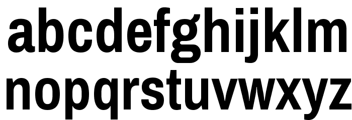 Pragati Narrow Bold Font LOWERCASE