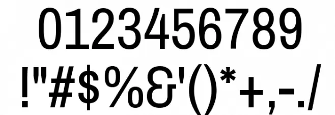 Pragati Narrow Font OTHER CHARS