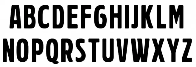 Prager Headlines Schriftart Groß