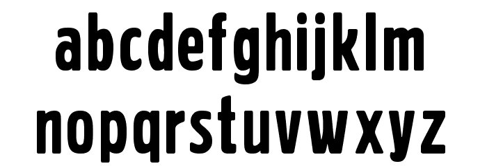 Prager Headlines Font LOWERCASE