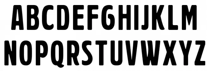 Prager Headlines Font Litere mari
