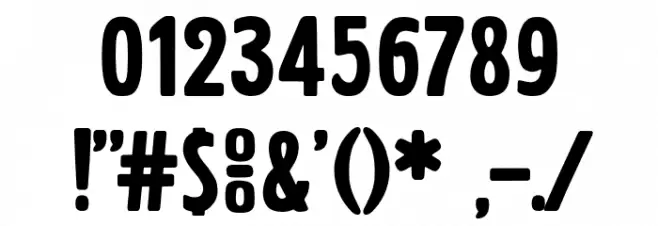 PragerHeadlines Font OTHER CHARS