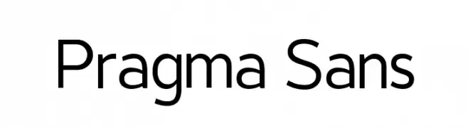 Pragma Sans  Frei Schriftart Herunterladen