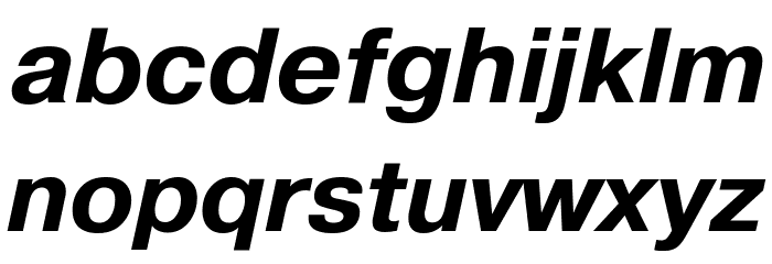 PragmaticaCTT BoldItalic Font LOWERCASE