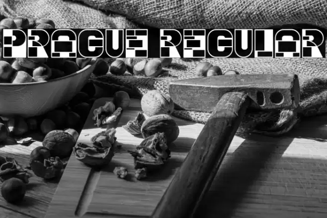 Prague Regular Font examples