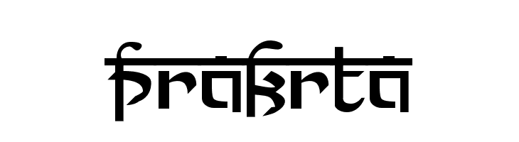Prakrta  免费字体下载