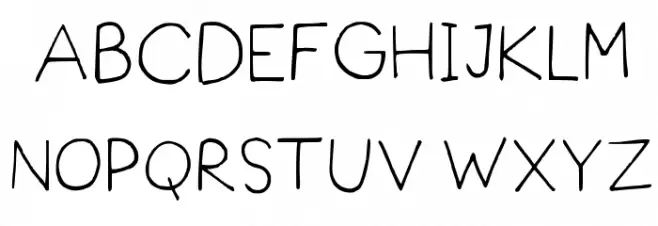 PraktiScript Medium Caratteri MAIUSCOLE