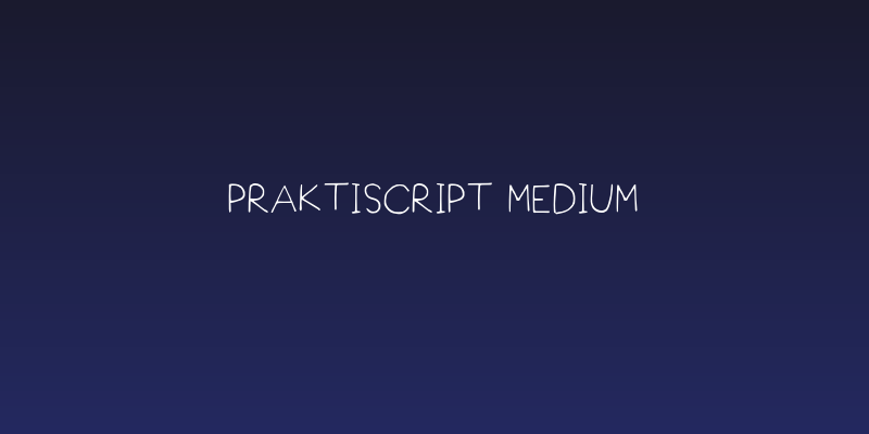 PraktiScript Medium Social Header