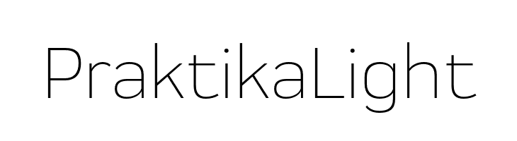 Praktika Light  Descarca Fonturi Gratis