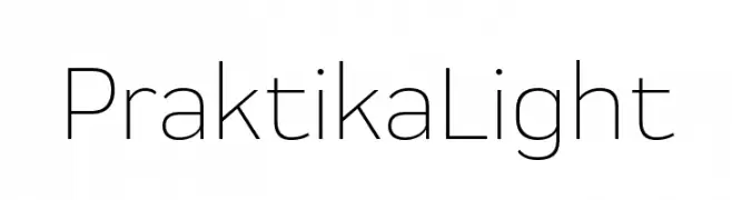 Praktika Light  Frei Schriftart Herunterladen