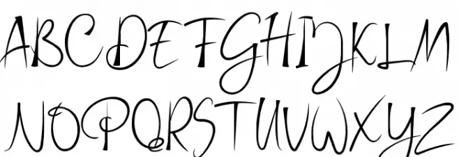Praktys Demo Font Litere mari