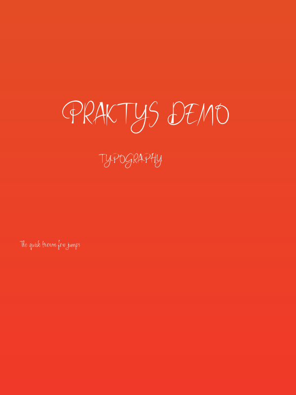 Praktys Demo Poster
