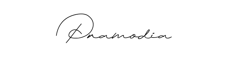 Pramodia  免费字体下载