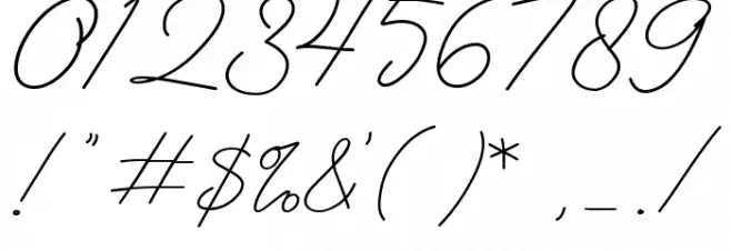 Pramodia Font OTHER CHARS