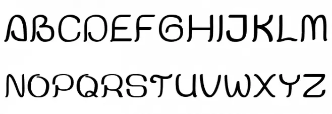 Pramudya フォント 大文字