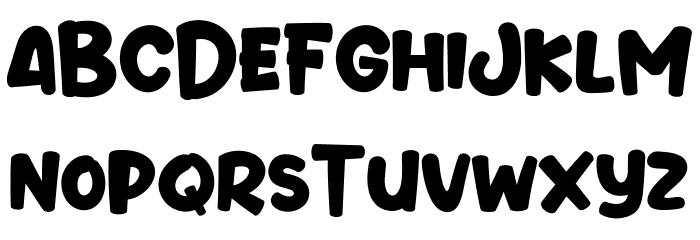 Prancer Deer Font LOWERCASE