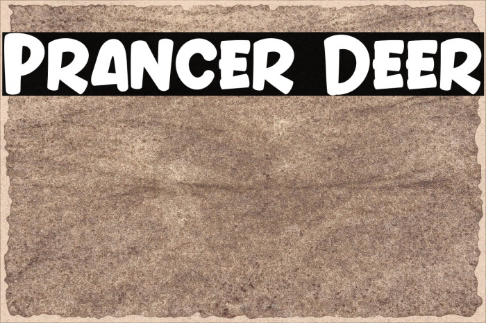 Prancer Deer Example 2