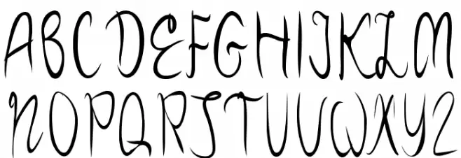 Prassent Geek Schriftart Groß