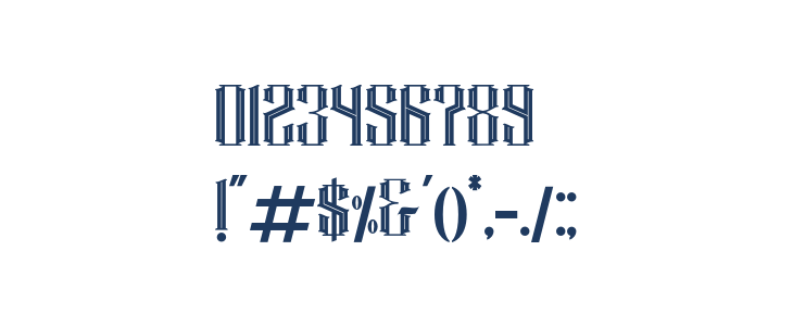 Prastico Regular Other Characters